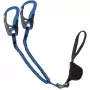 Via Ferrata Lanyard Set Rock Empire Siga - Aqua