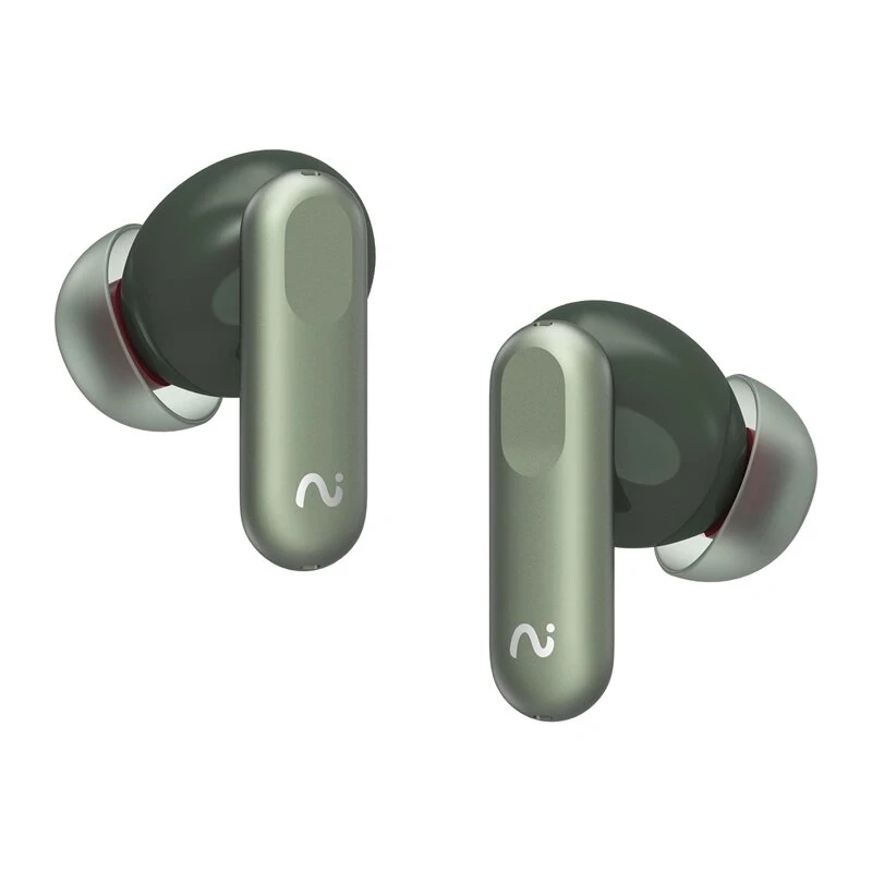 VIAIM Nano+ AI Earbuds with Voice Recorder Green Bluetooth 5.3 IPX4 32GB ENC Touch Control