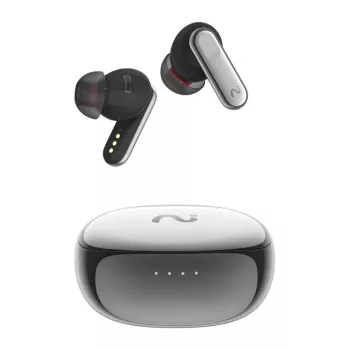 VIAIM Nano+ AI Earbuds with Voice Recorder (Silver)