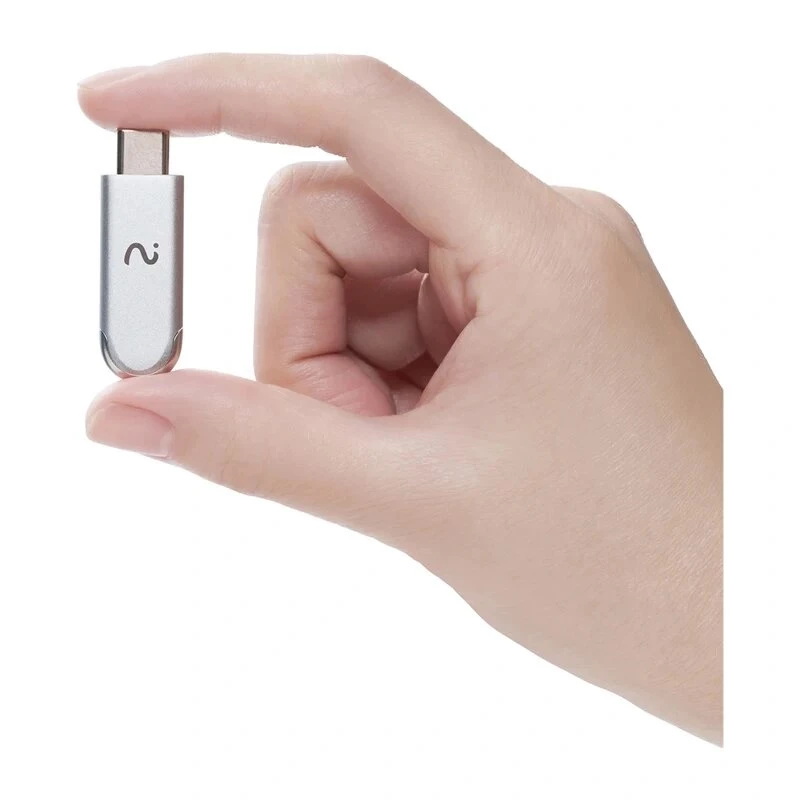 VIAIM Notekit AI Recording Dongle XFVI-D02 Gray – AI Voice Recorder with 32GB Storage, Dual MEMS Microphones, Bluetooth 5.0, USB-C