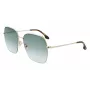 Victoria Beckham VB214SA-700 Women's Sunglasses - Havana Acetate Frame, Brown Gradient Lens, 61mm