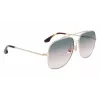 Victoria Beckham VB215S-756 Women's Square Acetate Sunglasses Havana 59mm