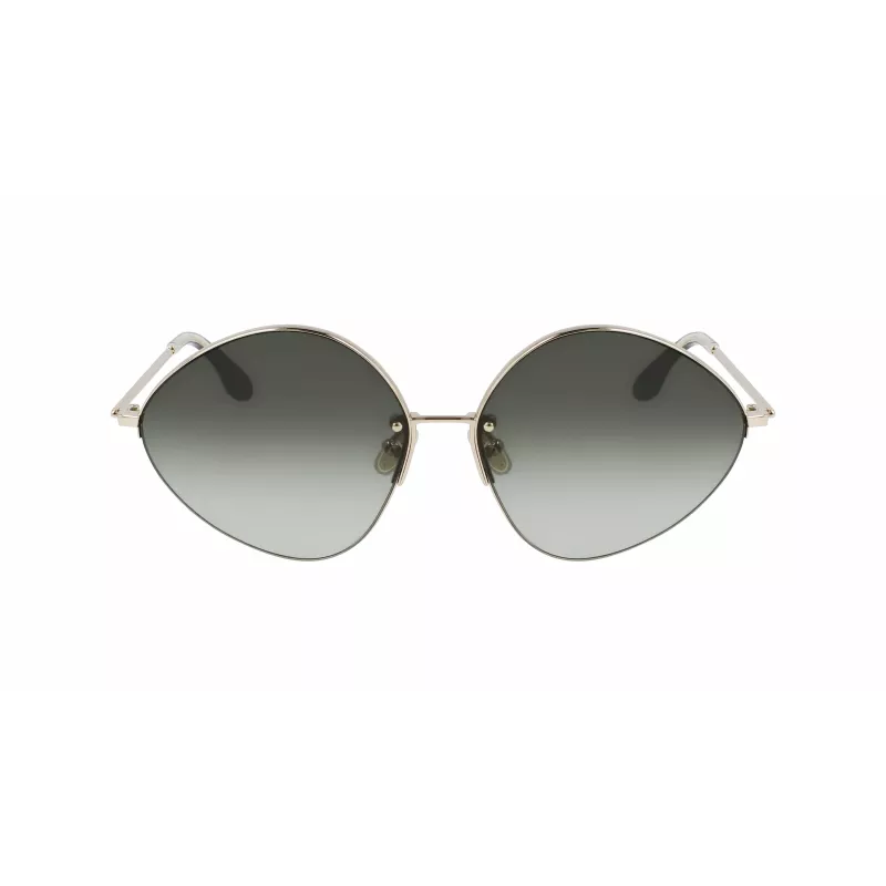 Victoria Beckham VB220S-713 Women's Sunglasses Gold Brown Gradient Butterfly