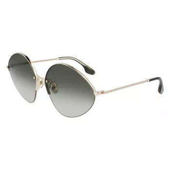Victoria Beckham VB220S-713 Women's Sunglasses Gold Brown Gradient Butterfly