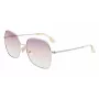 Victoria Beckham VB223S-728 Women's Metal Sunglasses Gold Brown Gradient 56mm