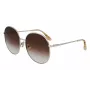 Victoria Beckham VB224S-702 Women's Sunglasses Gold/Havana Brown Gradient 59mm