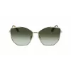 Victoria Beckham VB225S-700 Women's Sunglasses Gold Metal Brown Gradient Pilot