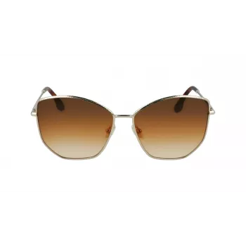 Victoria Beckham VB225S-702 Women's Sunglasses Havana/Brown Gradient 59mm
