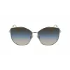 Victoria Beckham VB225S-734 Women's Oversized Square Sunglasses - Havana Acetate Frame with Brown Gradient Lenses - 59mm
