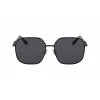 Victoria Beckham VB232S-001 Women's Sunglasses - Black Frame, Grey Gradient Lens, 58mm