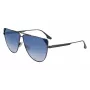 Victoria Beckham VB239S6309319 Women's Oversized Square Sunglasses Black Acetate Grey Gradient Lens 63mm
