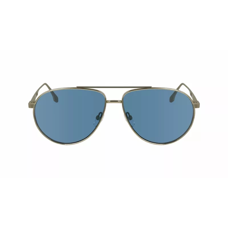 Victoria Beckham VB242S6114720 Women's Square Sunglasses Brown Gold Frame Brown Gradient Lens 61/14/140 mm