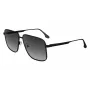 Victoria Beckham VB243S Women's Sunglasses, Shiny Black Frame, Grey Lenses, 57/13/140 mm