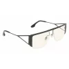 Victoria Beckham VB250S5913001 Women's Oversized Square Sunglasses - Black Frame Grey Gradient Lens 59mm