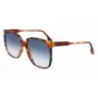 Victoria Beckham VB610SCB-212 Women's Sunglasses Havana Acetate Butterfly Frame Brown Gradient Lens 59mm