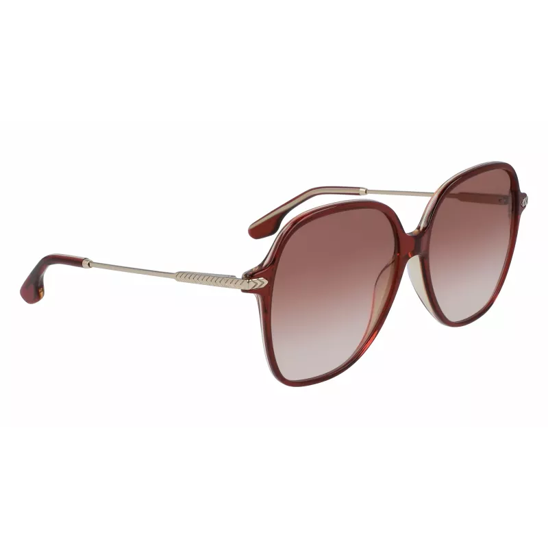 Victoria Beckham VB613S-607 Women's Cat Eye Sunglasses - Havana/Brown Gradient 59mm