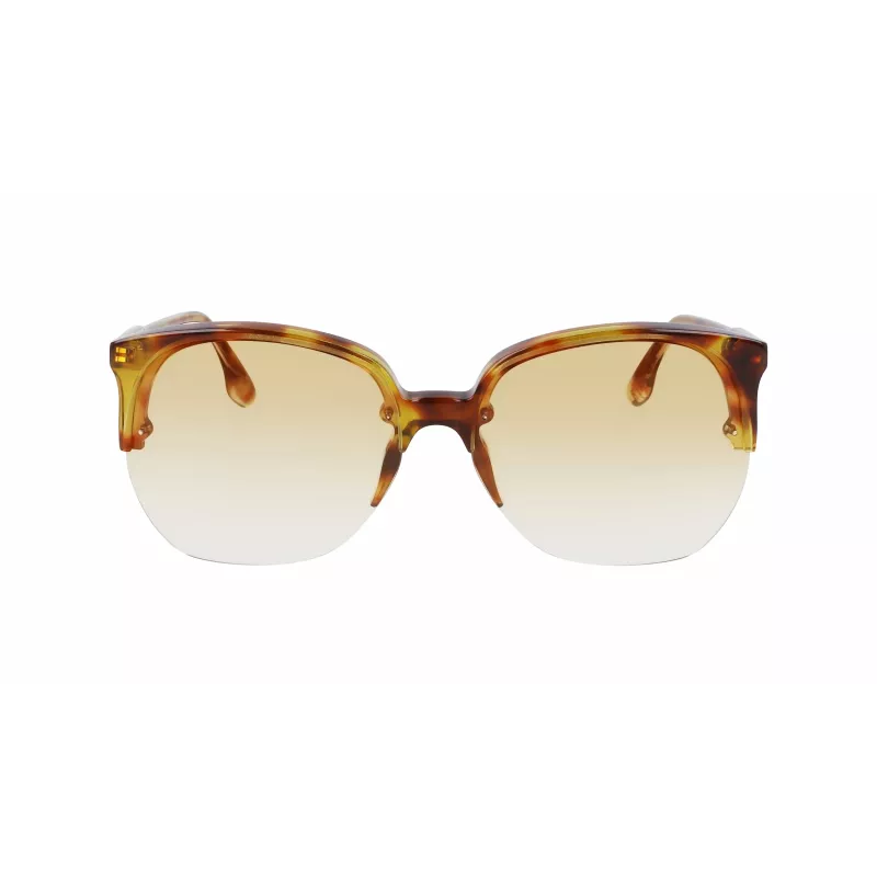 Victoria Beckham VB617S-222 Women's Oversized Butterfly Sunglasses Havana Acetate Brown Gradient