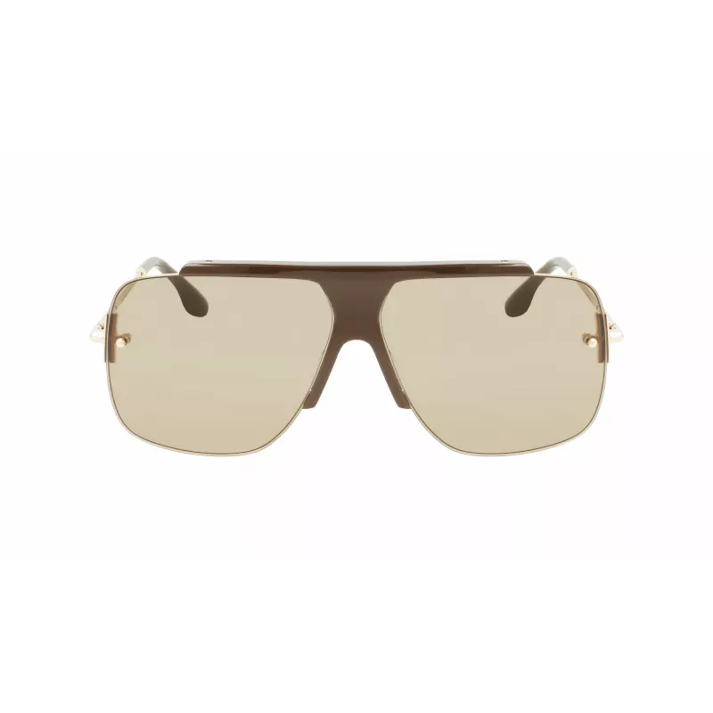 Victoria Beckham VB627S-207 Women's Cat Eye Sunglasses Havana Brown Gradient 64mm