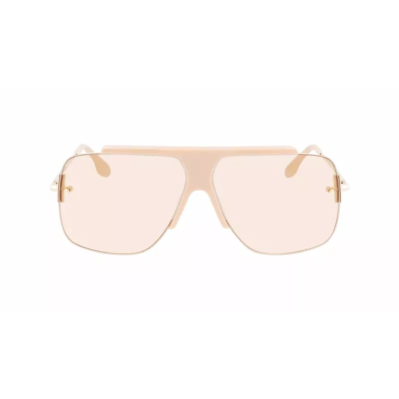 Victoria Beckham VB627S-243 Women's Butterfly Sunglasses Brown Havana 64mm