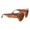 Victoria Beckham VB628S-230 Women's Sunglasses Butterfly Havana Acetate Brown Gradient Lens 55/21/145 mm