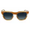 Victoria Beckham VB630S-774 Women's Square Acetate Sunglasses Havana Brown Gradient 53mm