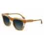 Victoria Beckham VB630S-774 Women's Square Acetate Sunglasses Havana Brown Gradient 53mm
