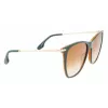 Victoria Beckham VB636S-342 Women's Sunglasses - Havana Tortoise Frame, Brown Gradient Lens, 58mm