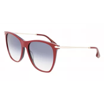 Victoria Beckham VB636S-619 Women's Sunglasses Havana Acetate Brown Lens 58mm