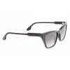 Victoria Beckham VB638S-001 Women's Square Sunglasses Black/Grey 55/17/140 mm
