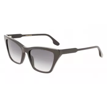 Victoria Beckham VB638S-001 Women's Square Sunglasses Black/Grey 55/17/140 mm
