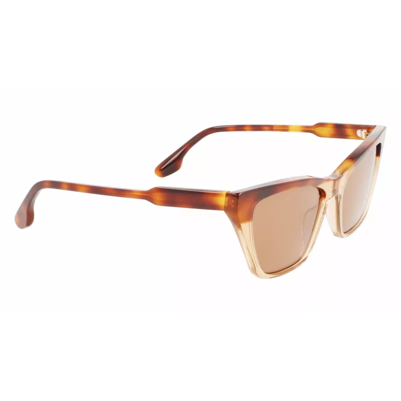 Victoria Beckham VB638S-218 Women's Sunglasses Havana Brown Gradient 55mm