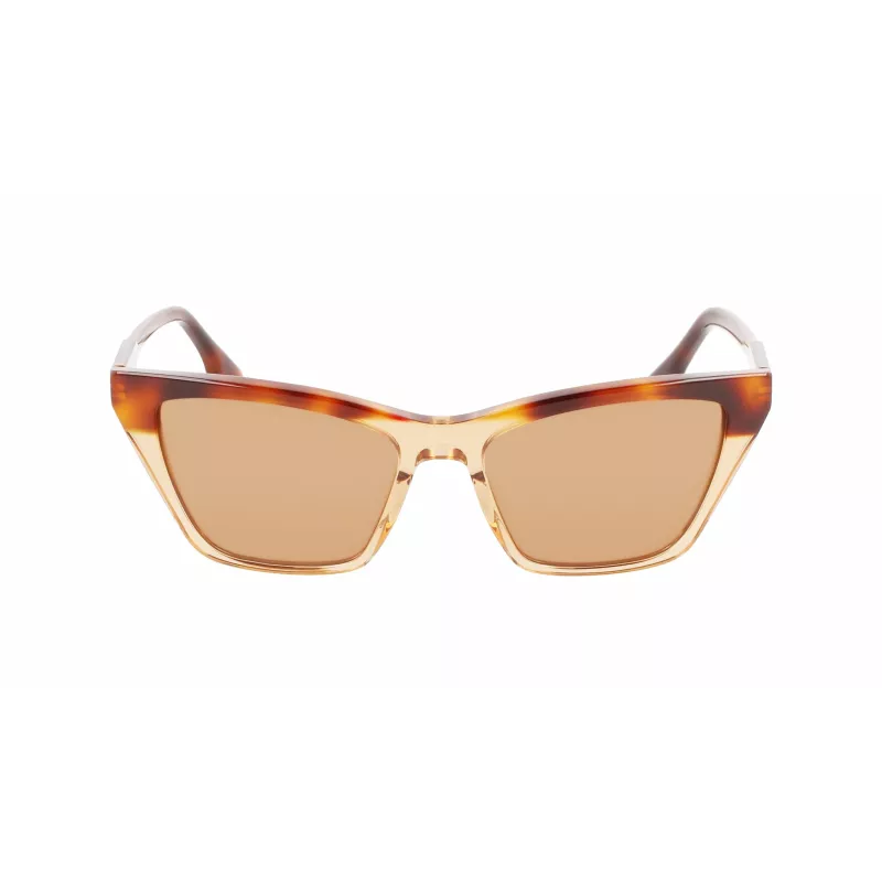 Victoria Beckham VB638S-218 Women's Sunglasses Havana Brown Gradient 55mm