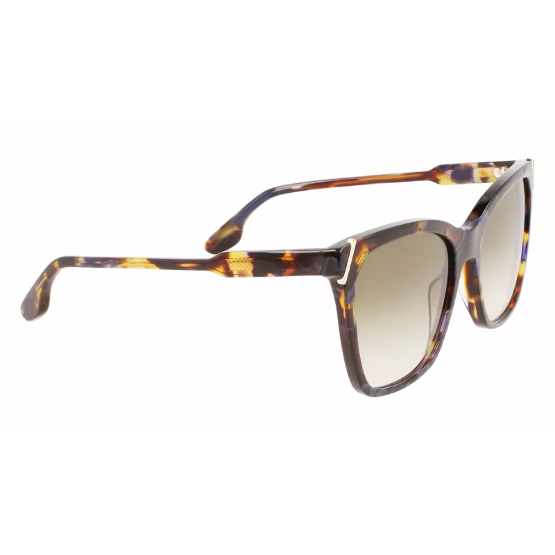 Victoria Beckham VB640S-418 Butterfly Sunglasses Blue Gradient