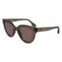 Victoria Beckham VB649S-303 Women's Cat Eye Sunglasses Havana Brown Gradient 52mm