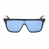 Victoria Beckham VB650S5319003 Women's Square Acetate Sunglasses, Black/Grey, 53/19/140 mm