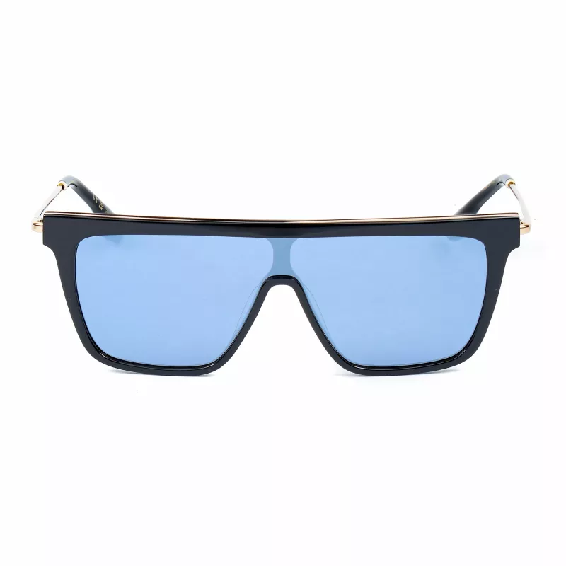 Victoria Beckham VB650S5319003 Women's Square Acetate Sunglasses, Black/Grey, 53/19/140 mm