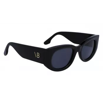 Victoria Beckham VB654S5022001 Women's Sunglasses - Black Frame, Grey Lens, 50mm