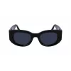 Victoria Beckham VB654S5022001 Women's Sunglasses - Black Frame, Grey Lens, 50mm
