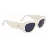 Victoria Beckham VB654S5022103 Women's Sunglasses - Black Acetate Frame, Grey Polycarbonate Lenses, 50mm