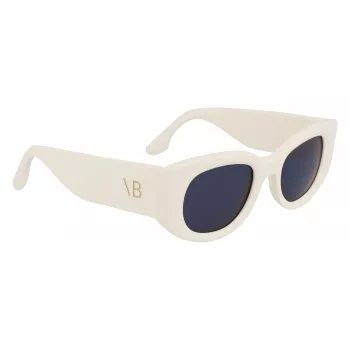 Victoria Beckham VB654S5022103 Women's Sunglasses - Black Acetate Frame, Grey Polycarbonate Lenses, 50mm