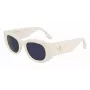 Victoria Beckham VB654S5022103 Women's Sunglasses - Black Acetate Frame, Grey Polycarbonate Lenses, 50mm