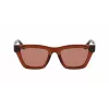 Victoria Beckham VB656S-203 Women's Sunglasses - Brown Havana Acetate Frame with Brown Gradient Lens - 52mm