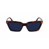 Victoria Beckham VB661S-215 Women's Square Acetate Sunglasses Havana Brown Gradient 57mm