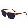 Victoria Beckham VB661S-215 Women's Square Acetate Sunglasses Havana Brown Gradient 57mm