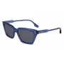 Victoria Beckham VB661S5716414 Women's Sunglasses - Havana Acetate Frame, Brown Gradient Lens, 57mm