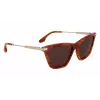Victoria Beckham VB663S-238 Women's Sunglasses Havana Brown Gradient 57mm
