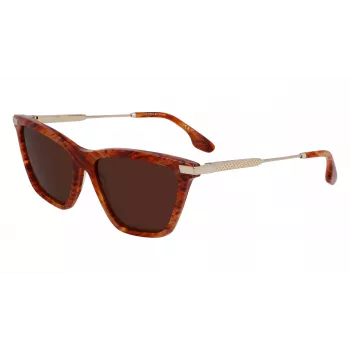 Victoria Beckham VB663S-238 Women's Sunglasses Havana Brown Gradient 57mm
