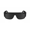 Victoria Beckham VB666S5516001 Women's Square Sunglasses - Black Acetate Frame, Black Polycarbonate Lenses, 55/16/145 mm