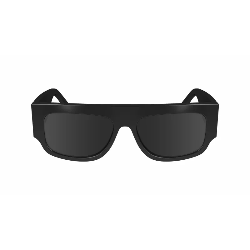 Victoria Beckham VB666S5516001 Women's Square Sunglasses - Black Acetate Frame, Black Polycarbonate Lenses, 55/16/145 mm