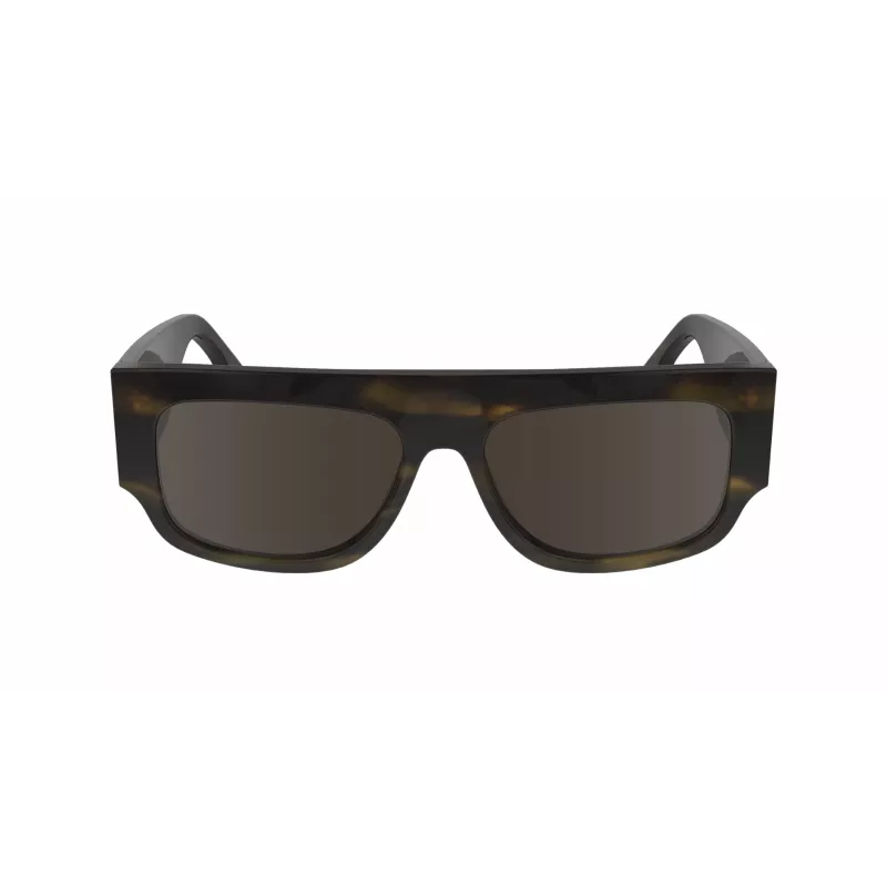 Victoria Beckham VB666S5516321 Women's Oversized Square Sunglasses Havana Brown Gradient 55mm